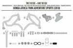 Дуги Kappa для Honda CRF1000L Africa Twin Adventure Sports (2018-2019) KN1161OX