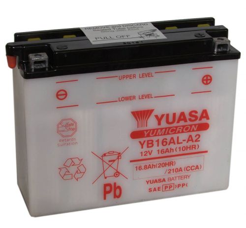Yuasa YB16AL-A2 - надежный кислотный аккумулятор