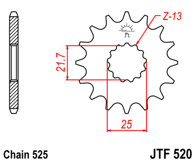 Звезда JTF520-15 (PBR 564-15)