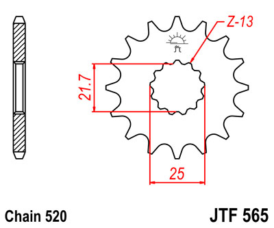 Звезда JTF565-15 (PBR 565-15)