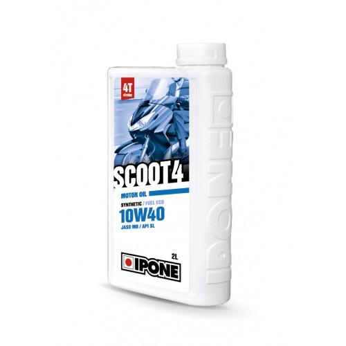 Масло Ipone SCOOT4 4T 10W40 2L (полусинтетика)