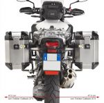 Kappa крепление боковых кофров Honda VFR1200/VFR1200X DCT Crosstourer (2012-2019) KLR1110CAM