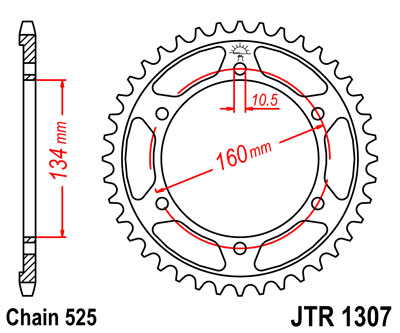 Звезда JTR1307-42 (PBR 4405-42)