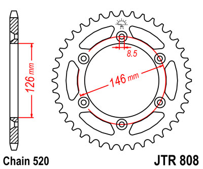 Звезда JTR808-49 (PBR 808-49)