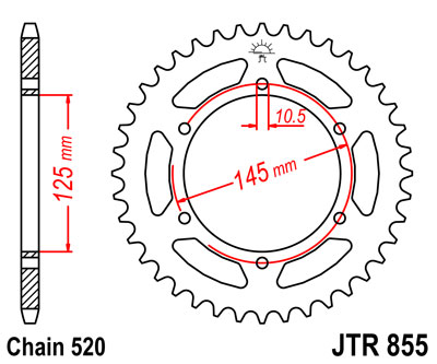 Звезда JTR855-48 (PBR 866-48)