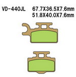 Тормозные колодки Vesrah VD-440JL