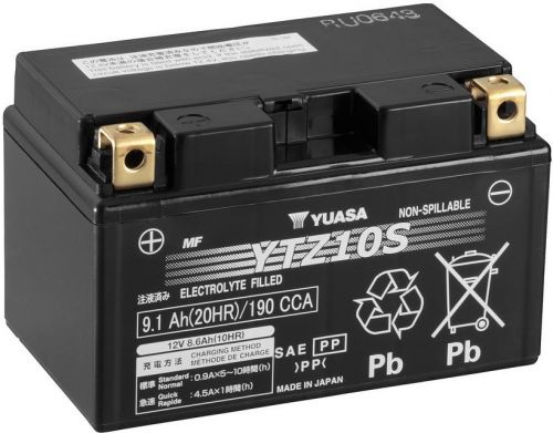 Yuasa ytz10s – универсальный аккумулятор для всех видов мототехники